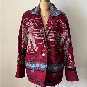 1980’s Vintage Cowboy Rodeo Western Jacket